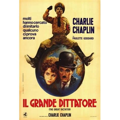 Posterazzi MOV370393 The Great Dictator Movie Poster - 11 x 17 in ...