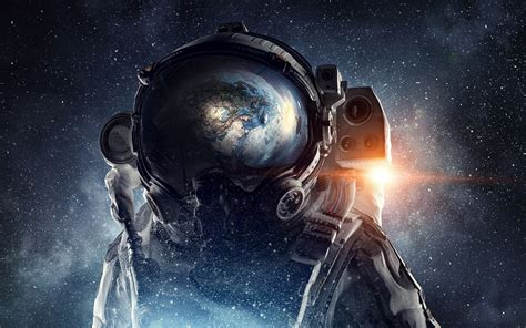 Astronaut Galaxy Space Stars Digital Art 4k Wallpaper,HD Artist ...