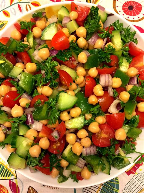 Mediterranean Chickpea Salad Recipe – Simple, Healthy & Vegan ...