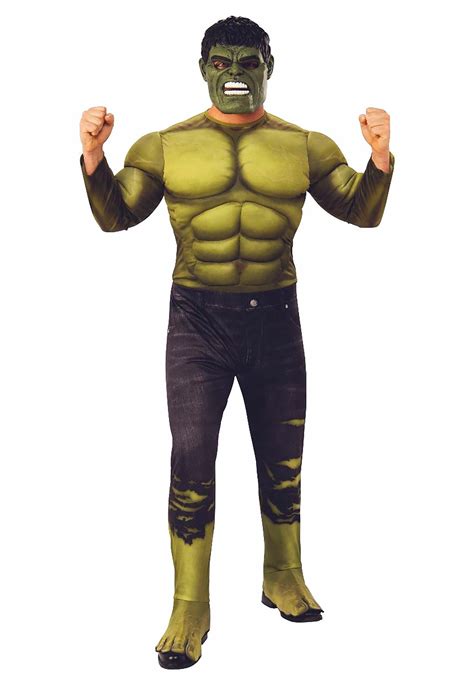 Deluxe Hulk Costume for Adults