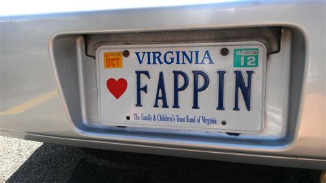 My Crazy Email: Funny Vanity License Plates: Virginia