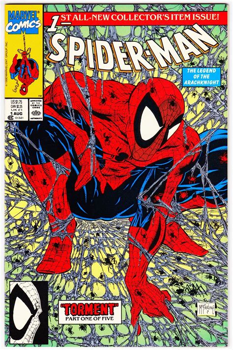 Spider-Man #1AU August 1990 Marvel Comics Grade NM Comics Spiderman ...