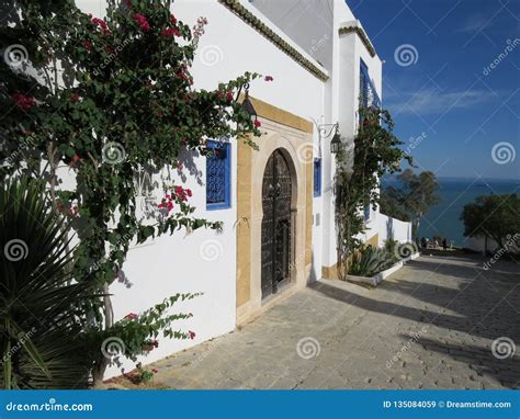 Sidi Bou Said, Famouse Village with Traditional Tunisian Architecture ...