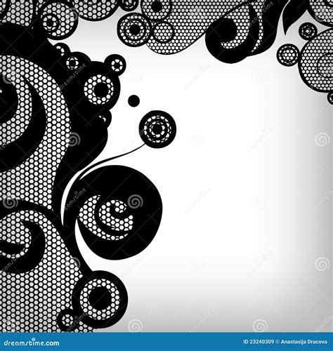 Lace pattern background stock vector. Illustration of design - 23240309