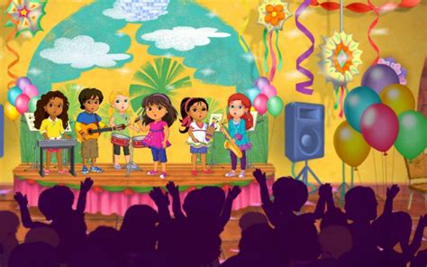 Free Kids Games: Dora and Friends It's Concert Day - Dora The Explorer ...