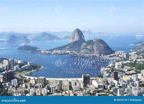 Sugarloaf Mountain in Rio De Janeiro, Brazil Stock Image - Image of ...