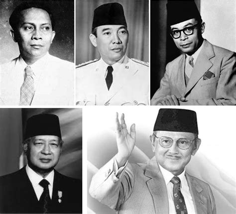 Lima Tokoh Indonesia Yang Disegani Dunia, Termasuk Empat Pemimpin ...