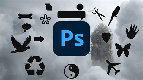 Formas de Photoshop: cómo usar formas personalizadas en Photoshop ...