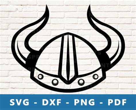 Viking Helmet SVG Viking Helmet PNG Viking Horns Clipart | Etsy