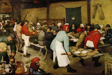 Pieter Bruegel Peasant Wedding