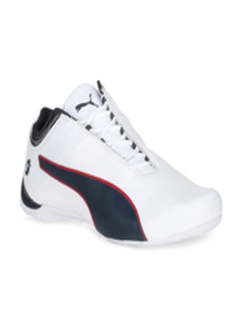 Buy PUMA Motorsport Men White BMW MS Future Cat MU Solid Sneakers ...