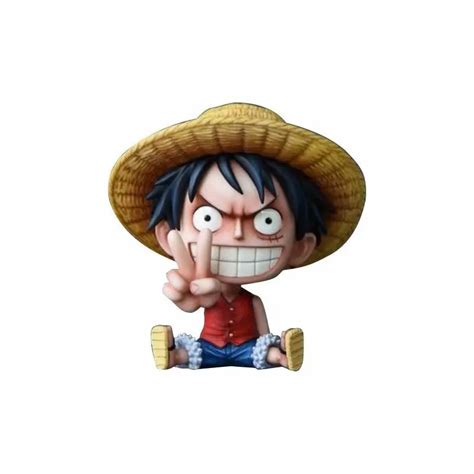 One Piece Luffy Mini Action Figure 1/10 scale painted figure Victory ...