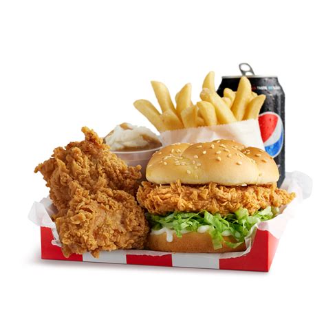 Zinger® Burger Box Hot & Crispy™ | Boxed Meals | KFC Menu