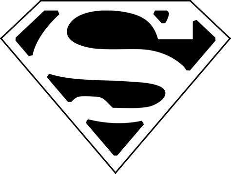 Black Superman Logo Vector SVG - Vector Design - Cdr, Ai, EPS, PNG, SVG