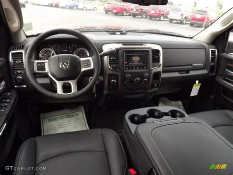 Black Interior 2013 Ram 3500 Laramie Mega Cab 4x4 Dually Photo ...