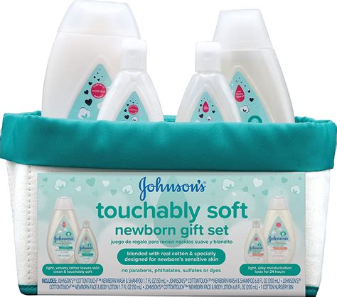 Buy Johnson's Touchably Soft Newborn Baby Gift Set for New Parents ...