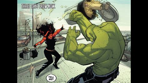 Red She Hulk And Hulk