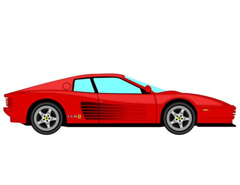 Ferrari Car Vector Free Download - net11heaven