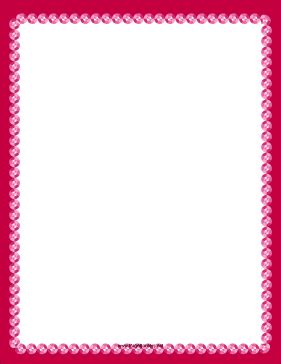 Fancy Pink Border