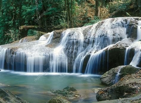 Thailand jungle waterfall — Stock Photo © leksele #2652191