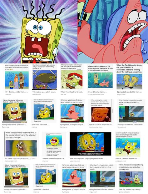 SpongeBob and Patrick react to Special Ed memes by SuperMarioFan65 on ...