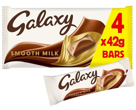 Galaxy Smooth Milk Bars Original Galaxy Chocolate Bar Pack Imported ...