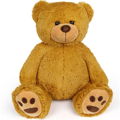 Teddy Bear, 1.4 FT Soft Small Stuffed Animal Plush Toy, Birthday ...