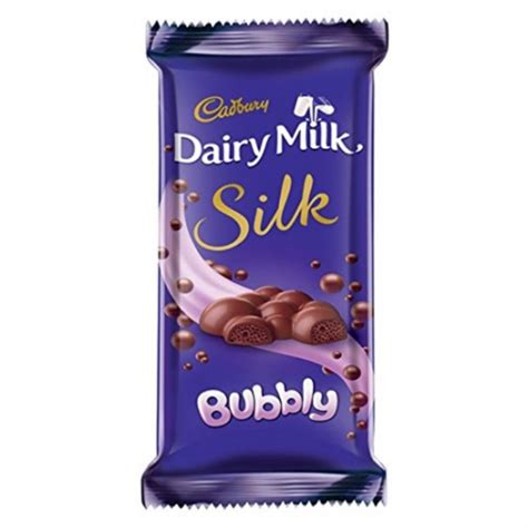 Cadbury Dairy Milk Silk Bubbly Chocolate bar – Harish Food Zone