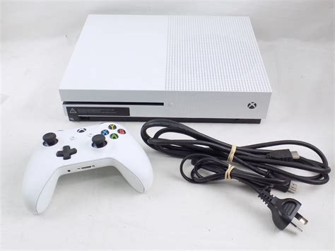 Xbox One S Console With Controller And Cables - Tested, Works ...