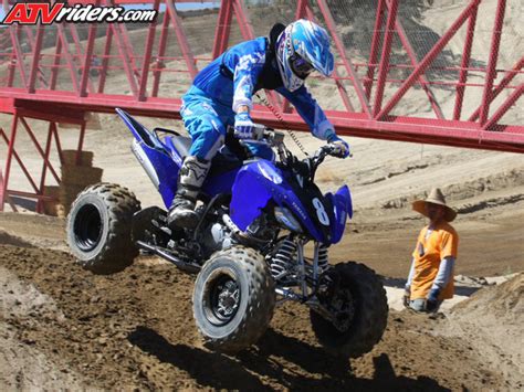 2008 Yamaha Raptor 250 ATV Motocross Race Test Review - Glen Helen ...