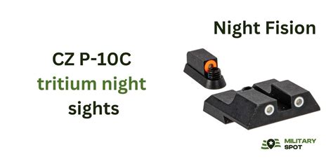 Night sights for CZ P10C: pros and cons | Military Spot