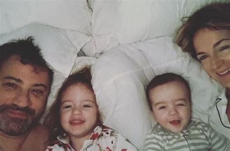 Jimmy Kimmel brings in 2018 with adorable family photo