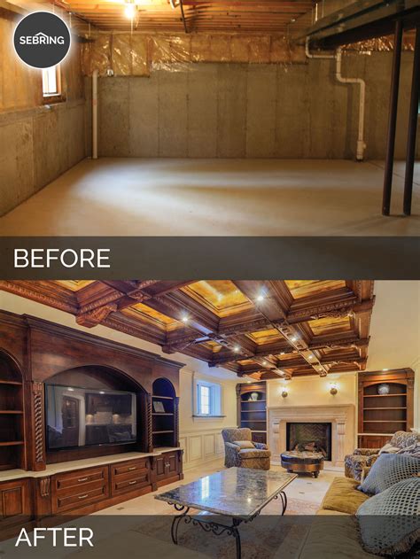 Steve & Ann's Basement Before & After Pictures | Home Remodeling ...