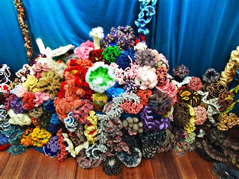 Feltasaurus: Crochet Coral Reef