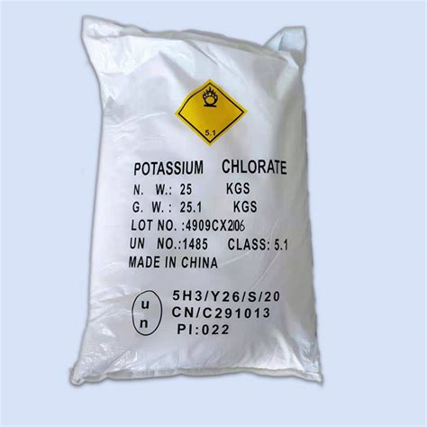 Potassium chlorate (KCLO3)