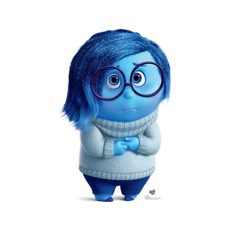 Life-size Sadness - Inside Out Cardboard Standup |Cardboard Cutout