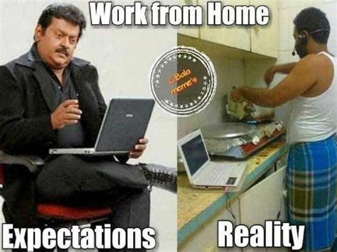 Tiểu Thuyết Vui Về Làm Việc Tại Nhà: Work From Home Meme ...