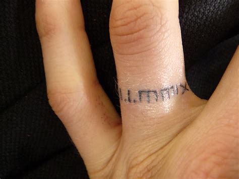 Ring Finger Tattoos For Couples - Tattoos Art