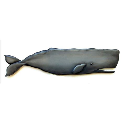 SPERM WHALE art sculpture 36in. Whale art Whale sculpture