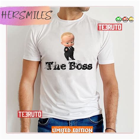 Funny Design The Boss Baby Boss Shirt - Hersmiles