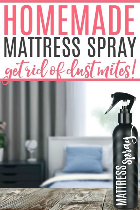 DIY Mattress Spray For Dust Mites - Frugally Blonde