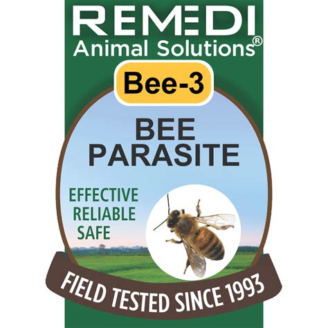 Bee Mites & Parasite for Bees, Bee-3 - Remedi Animal Solutions