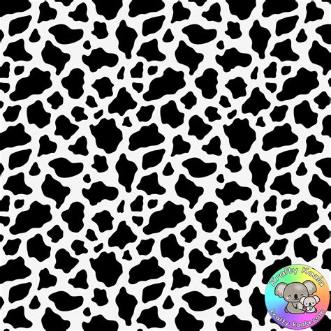 Cow Print Fabric | Krafty Koala