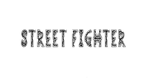 Street Fighter Font Free Download - Fonts Tera