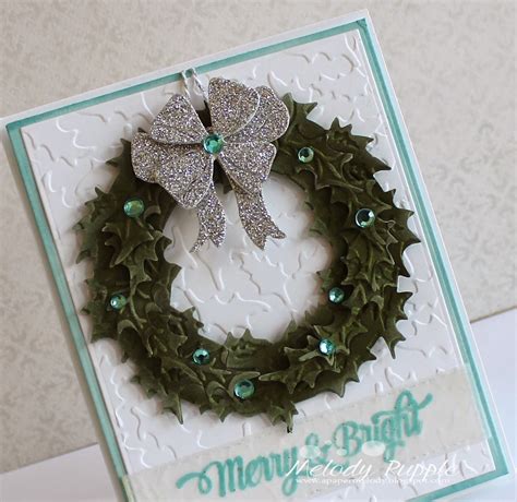 A Paper Melody: Merry and Bright Wreath