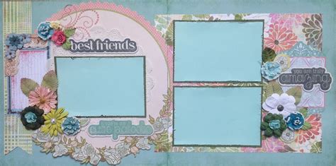 AMAZING GRACE Paper Crafts: Friends Layouts