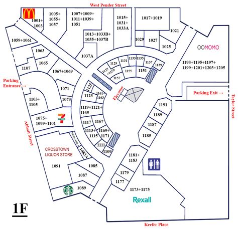 Directory: Floor Plan - Vancouver Shopping Mall | International Village ...