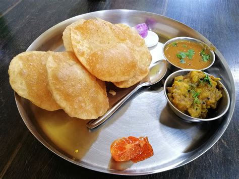 PURI BHAJI - Dineout Vegetarian Restaurant