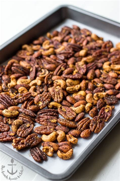 Spiced Holiday Nuts - The Beach House Kitchen