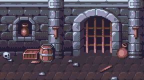 Pixel Art - Dungeon Background (Loopable) by AlbertoV on DeviantArt